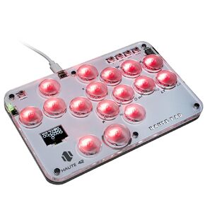 All-Button Arcade Stick, with DIY RGB & Turbo Functions, 1ms Input Latency, Compatible with PC/Ps3/Ps4/Switch/Steam Game, Support Hot Swap & SOCD