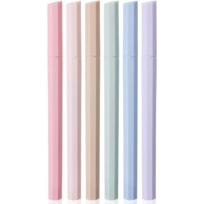 Mr. Pen- Aesthetic Highlighters, 6 Pack, Muted Pastel Color, Chisel Tip, No Bleed Bible Highlighter, Assorted Colors, School Supplies