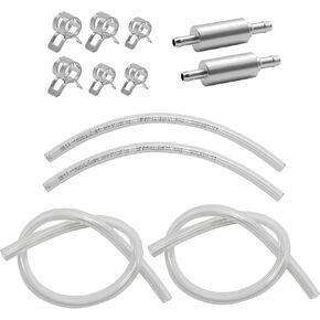 Aynaxcol 2 Pack Brake Bleeder Hose,Hydraulic Brake Bleed Hose One Way Check Valve Tube Bleeding Tool Kit for Motorcycle Clutch