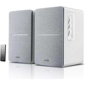 Edifier R1280T Powered Bookshelf Speakers - 2.0 Active Near Field Monitors - Studio Monitor Speaker - Black - 42 Watts RMS