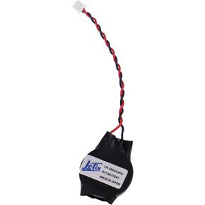 LeFix CMOS Battery RTC Battery CR2032 Compatible with DELL D830 E6530 N4050 E7270;for HP CQ41 8440p G4;for ASUS S56 X611;for Samsung R467 R458,Black