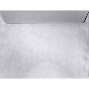 LUXPaper 6 x 9 Booklet Envelopes | Silver Metallic | 80lb. Text | 50 Qty