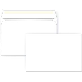 6 1/2 x 9 1/2 Booklet Envelope - 24# White - Open Side (6.5 x 9.5) - Large Envelope Series (Pkg of 100)