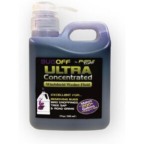BUGOFF Windshield Washer Fluid Ultra-Concentrated (Professional 200+ Gallons)
