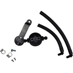 J&L Oil Separator Co. 3.0 Oil Separator Compatible with 2016-2023 Tacoma 3.5L Driver Side (Black)
