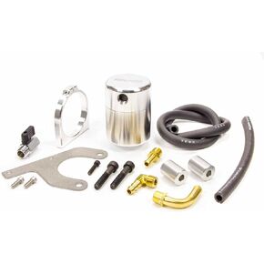 Moroso 85516 Air/Oil Separator Catch Can, Large Body, Fits 97-04 Corvette