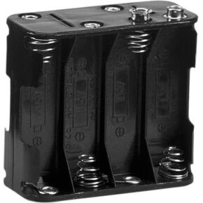 Corporate Computer 8 AA Battery Holder with Snap Connector 12V / 9.6V by Corpco