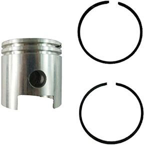 47mm Cylinder Piston 2pcs Piston Ring Assembly Kit For 80cc 2 Stroke Engine Motorised Motorized Bicycle Engine 80cc piston