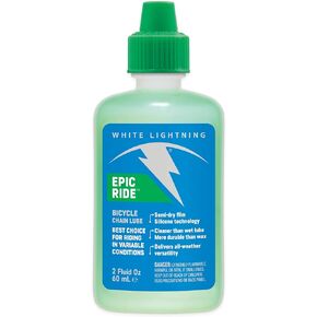 White Lightning Epic Ride All Conditions Light Bicycle Chain Lube Collection