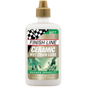 Finish Line Ceramic WET Bicycle Chain Lube, 4-Ounce Drip Squeeze Bottle in Kuwait