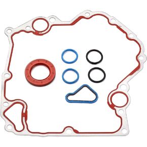 Donepart Timing Cover Gasket Sets TCS46000, 00-12 Commander Grand Cherokee Liberty Chrysler Aspen Dodge Durango Dakota Nitro Ram Timing Chain Kit 3.7L 4.7L, TCS46022 Engine Gasket for Vehicles