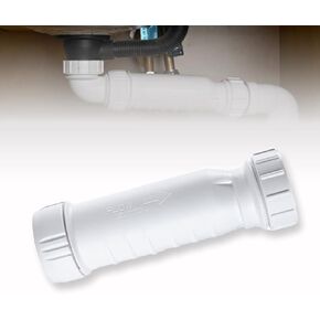 صمام فحص النفايات بدون ماء لمقطورة القارب والسفر والتخييم RV كارافان، قطر 2.4 سم، أبيض in Kuwait