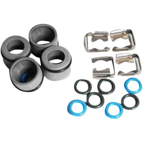 GM Genuine Parts 217-2257 Multi-Port Fuel Injector O-Ring Kit with Brackets and Insulators