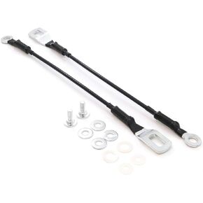 1995-2003 Fits Compatible with Toyota Tacoma Tailgate Cable with Hardware - Pair (65770-04030, 6577004030)