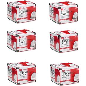 Swingline Small Rubber Finger Tips, Size 11, 12-Pack, (S7054031C), 6 Pack
