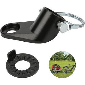 Bike Trailer Hitch Connector, Upgraded Bike Trailer Hitch Coupler Attachments Universal Bike Trailer Hitch Coupler for Instep & Schwinn Bike Trailers