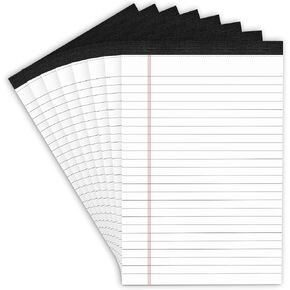 MuiAng Notepad مقاس 3 × 5 بوصات، وسادة كتابة بقياسات جامعية صغيرة الحجم مع 30 ورقة، ورق مبطن للقيام بقائمة المفكرة والتخطيط اليومي والعمل وتدوين الملاحظات والتذكير (30 حزمة)