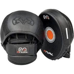 قفازات الملاكمة RIVAL RPM11 Evolution Punch، سطح اللكم البيضاوي المنحني مسبقًا، غطاء الإصبع المبطن، وحزام المعصم المثبت