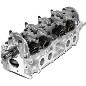 DNA Motoring LEPOW-097 Assembled Aluminum Bare Cylinder Head Compatible with 83-87 Mazda 626 / B2000 2.0L Fe, 1987-1993 B2200 2.2L F2