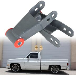 2 Inch Adjustable Rear Leveling Lowering Shackles Drop Kit Replacement for 1973-1987 C10