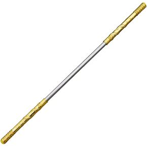 damdos Halloween Prop 40" Cosplay Golden Wukong Ruyi Jingu Bang,Wukong Cudgels Sticks,PU Foam Role Play Xmas Birthdays Gifts (Cudgel)