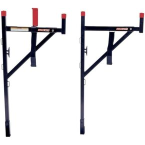 Weather Guard 1450 Weekender Horizontal Ladder Rack, black