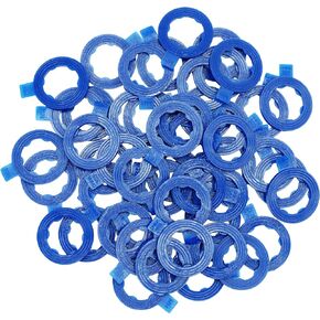 50 PCS Metal/Rubber Drain Plug Gasket, Fits 1/2, M12, M12 So Replace 097-021,65274,365274,GM 14079550,14090908,1625762,1631748,24571185,25524544,5741252,8-14090-908-0 (24.7x11.5mm)