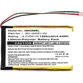 بطارية بديلة من FITHOOD للغارمين Nuvi 2595LMT Garmin Nuvi 2460LMT Nuvi 2660LMT Nuvi 2669LMT 361-00051-00 361-00051-01 361-00051-02