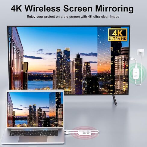 جهاز إرسال واستقبال KCEVE 4K HDMI 50M، موسع HDMI إلى HDMI لمشاهدة الأفلام والألعاب والبث المباشر، من أجهزة الكمبيوتر المحمولة وأجهزة الكمبيوتر الشخصية إلى جهاز عرض HDTV والتلفزيون للمسرح المنزلي أو الاستخدام المكتبي in Saudi Arabia