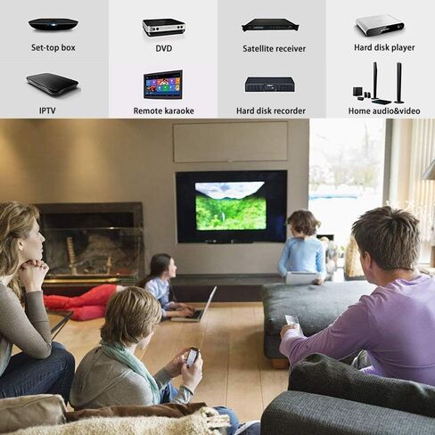 Dreamlink 38-56 كيلو هرتز النطاق العريض 5ft الأشعة تحت الحمراء (IR) كابل موسع لصناديق الكابلات، DVR وSTB. التحقق من التوافق. in Saudi Arabia