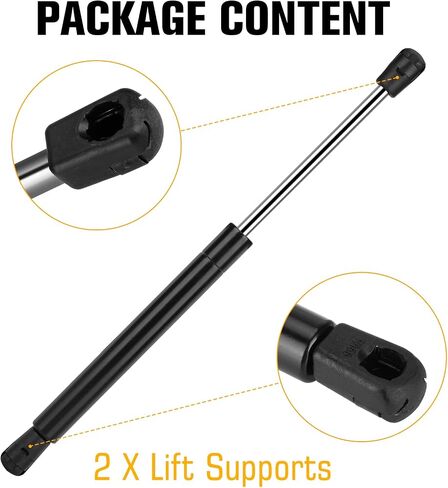 Rear Trunk Lift Support Shocks for Dodge Challenger 2008-2016 Gas Spring Strut Rod 6657 2 Pcs in Saudi Arabia