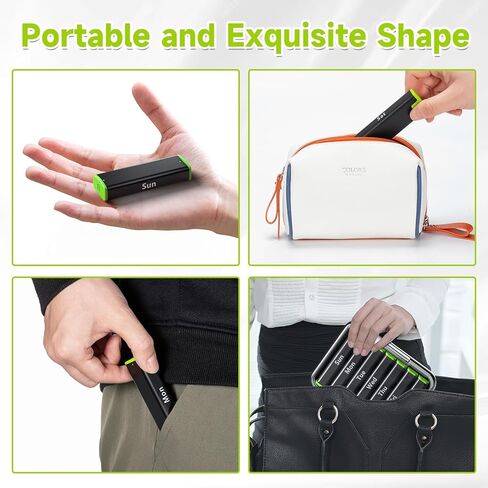 Zoksi Medicine Pill Organizer 2 Times a Day,Travel Am Pm Pill Box, Weekly Pill Case 7 Day,Portable Daily Pill Container for Fish Oil, Vitamin and Other Meds(Damp-Proof) in Kuwait