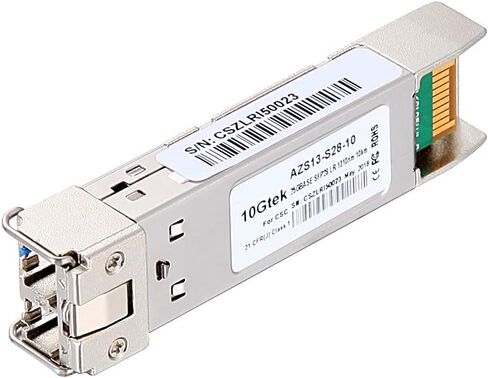 10Gtek QSFP28 100GBASE-SR4 جهاز الإرسال والاستقبال، 100G MPO وحدة الألياف الضوئية متعددة الأوضاع لـ Cisco QSFP-100G-SR4-S، 850 نانومتر، DDM، 100 متر in Kuwait