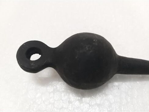 Brass Blessing Bell Clapper | Great Sounding | Marine Nautical Boat Bell: Length: 5 Inches (763) in Saudi Arabia