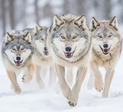 Wolf | Mountain Lion Ski Pole Baskets in Saudi Arabia