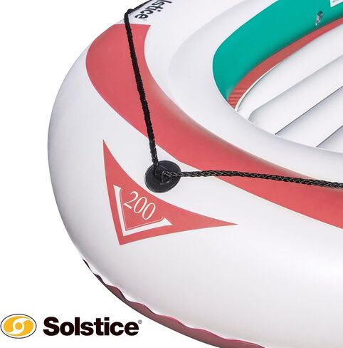 طوافات قارب صيد قابلة للنفخ من SOLSTICE خيارات من 2 إلى 6 أشخاص للبالغين متوافقة مع المحرك تأتي مع ملحقات وحاملات عمود ووسائد وخط إمساك بمقاسات من 6 إلى 12 قدمًا لأرضية هوائية زورق فوياجر in Kuwait