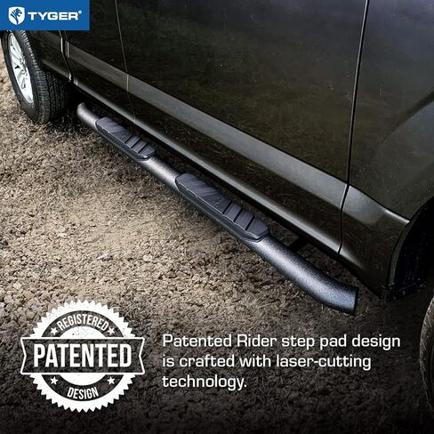 لوحات تشغيل Tyger Auto مقاس 3.5 بوصة متوافقة مع Nissan Frontier 2005-2024 | كابينة الطاقم | TG-SS2N35208 | قضبان Nerf للسكك الحديدية الجانبية in Kuwait
