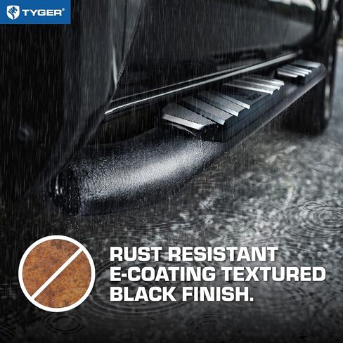 لوحات تشغيل Tyger Auto مقاس 3.5 بوصة متوافقة مع Nissan Frontier 2005-2024 | كابينة الطاقم | TG-SS2N35208 | قضبان Nerf للسكك الحديدية الجانبية in Kuwait