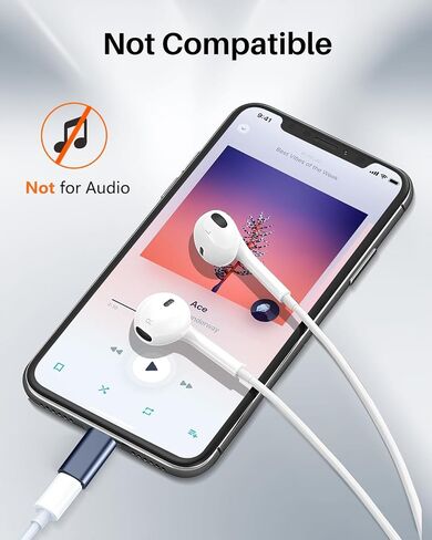 حزمة من قطعتين من NZGEY [محول USB C إلى Lightning] و[لمحول Lightning إلى USB C]، تدعم الشحن السريع 27 وات PD ونقل البيانات لأجهزة iPhone 15/14/13/12، وأجهزة iPad Pro، وSamsung، وما إلى ذلك (ليس للصوت وOTG)، أسود in Saudi Arabia