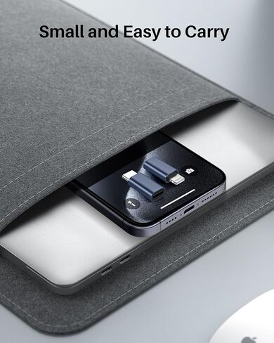 حزمة من قطعتين من NZGEY [محول USB C إلى Lightning] و[لمحول Lightning إلى USB C]، تدعم الشحن السريع 27 وات PD ونقل البيانات لأجهزة iPhone 15/14/13/12، وأجهزة iPad Pro، وSamsung، وما إلى ذلك (ليس للصوت وOTG)، أسود in Saudi Arabia