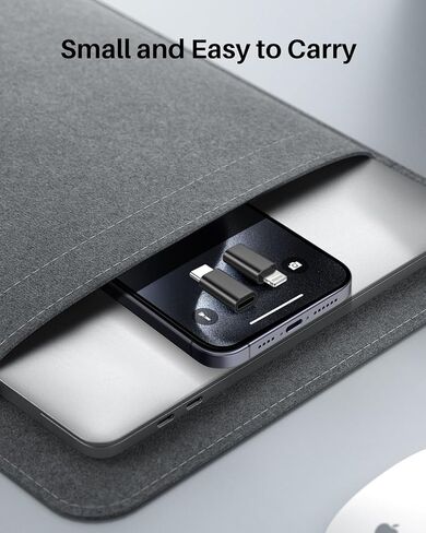 2 Pack [USB C to Lightning Adapter]&[for Lightning to USB C Adapter],Support 27W PD Fast Charging&Data Transfer for iPhone 15/14/13/12,for iPad Pro,Samsung,etc (Not for Audio&OTG),Black in Saudi Arabia