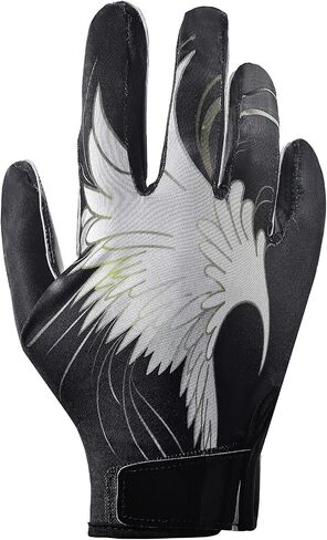 iGym Football Gloves - Tacky Grip Skin Tight Adult Football Gloves - Enhanced Performance Football Gloves for Men Adult Youth in Saudi Arabia