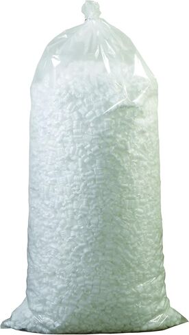 SN7NUTSW Loose Fill Packing Peanuts, 7 Cubic Feet, White in Saudi Arabia