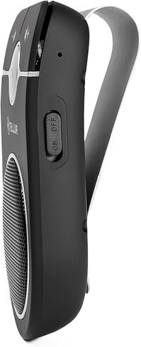 TELLUR CK-B1 مكبر صوت بلوتوث للسيارة، بدون استخدام اليدين للسيارة، مستشعر حركة للتشغيل/الإيقاف التلقائي، ميكروفون لقمع الصدى والضوضاء، سيري وجوجل، طقم سيارة بلوتوث للهاتف الخلوي، متعدد النقاط in Kuwait