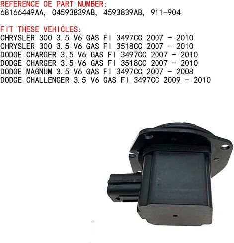صمام التحكم في عداء مشعب السحب لكرايسلر 300 دودج تشارجر ماغنوم تشالينجر 3.5 V6 GAS FI استبدال 68166449AA 04593839AB 4593839AB 911-904 in Saudi Arabia