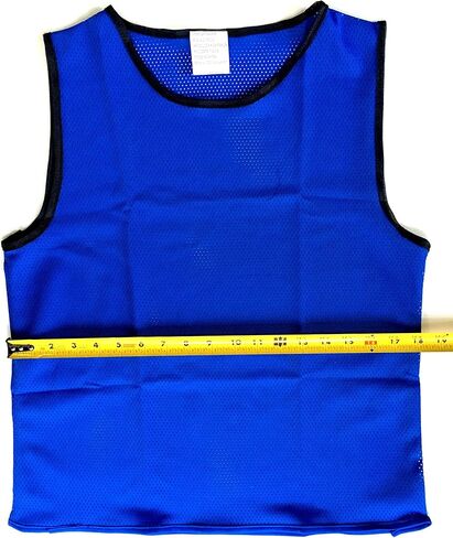 قمصان Scrimmage للشباب، سترات تدريب Scrimmage للشباب لجميع الألعاب الرياضية، من Playscene (12 حزمة) in Kuwait