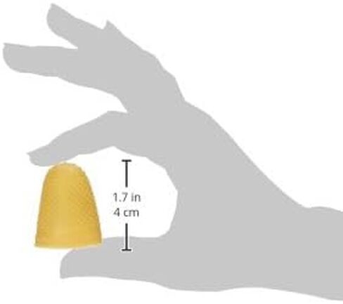 Swingline Rubber Finger Tips, Size 14, X-Large, Amber, 1/Dozen in Saudi Arabia
