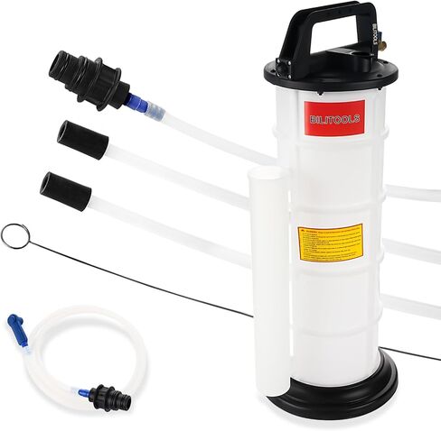 BILITOOLS 9L Pneumatic Oil Extractor Automotive Tool Vacuum Oil Fluid Changer Pump for Oil Change with Dipstick & Suction Hose in Saudi Arabia