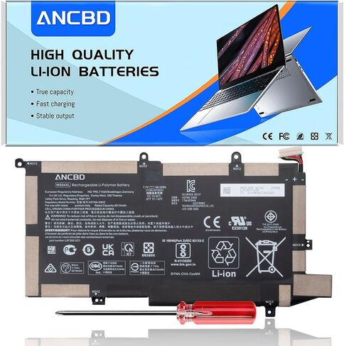 ANCBD WS04XL Laptop Battery for HP Spectre X360 14-EA0002NI 14-EA0007NA 14-EA0003NS 14-EA0077TU 14-EA0030TU 14-EA0053TU 14T-EA000 Series WSO4XL HSTNN-DB9Z L97352-2D1 L97357-005 7.7V 66.52Wh/8210mAh. in Saudi Arabia