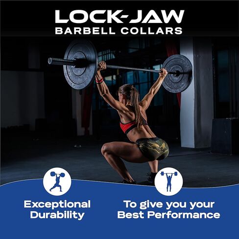 Lock-Jaw PRO 2 Barbell Collar with MAGNETS (black) in Kuwait